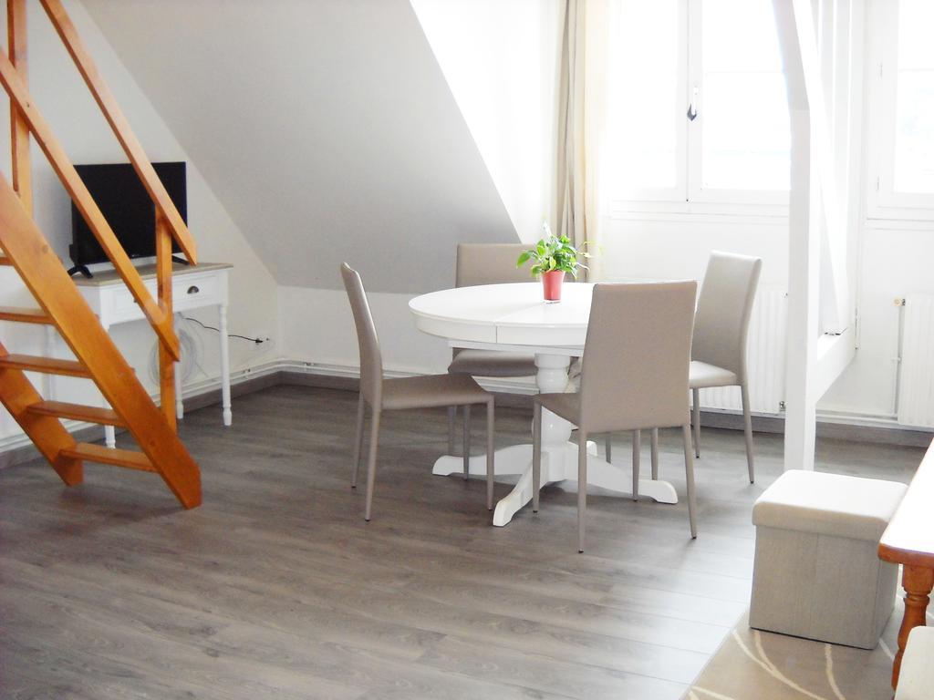 Appartement Cosy Chic 3 Chambres Диеп Екстериор снимка